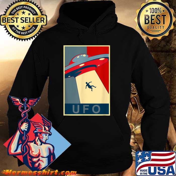 UFO Space Alien Abduction Flying SaucerT-Shirt Hoodie