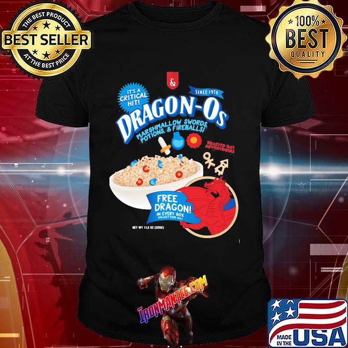 Dragon Os Marshmallow Swords Potion And Fireballs Shirt