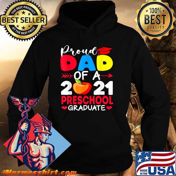 Proud Dad Of A Preschool Graduate Apple T-Shirt Hoodie