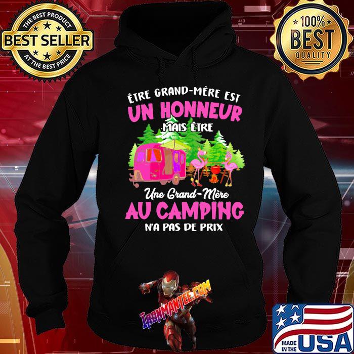 Une grand-mère au camping n'a pas de prix flamingo Hoodie Une grand-mère au camping n'a pas de prix flamingo Hoodie