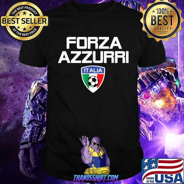 Forza Azzurri Italy Soccer Jersey Style 