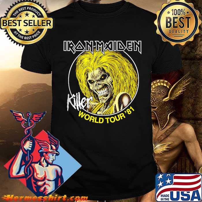 Iron Maiden Killers World Tour Shirt 