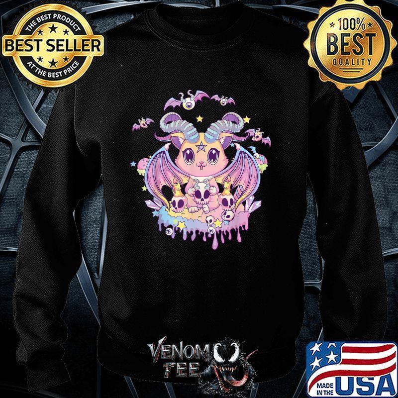 Pastel Goth Krampus Cat Cute Creepy 