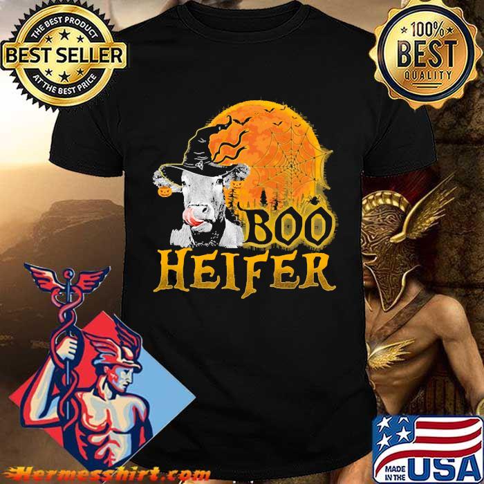 Boo Heifer Boo Blood Moon Shirt 