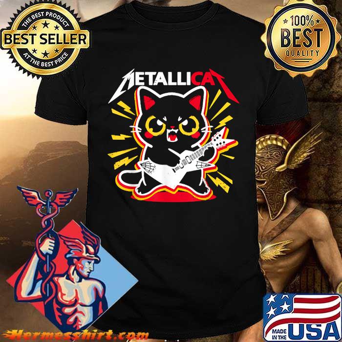 metallica cat shirt