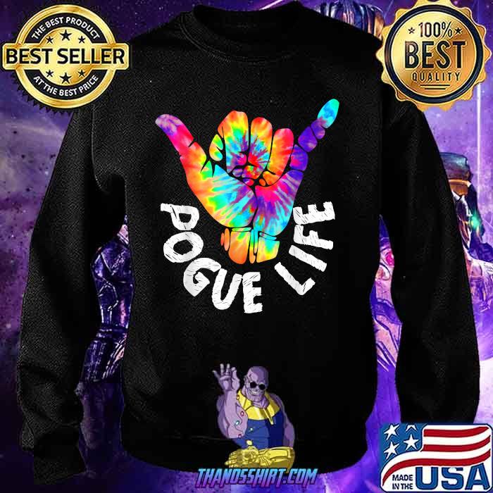 Shaka Hand Hang Loose Tie Dye T-Shirt 