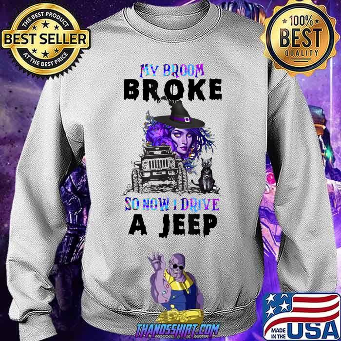 Am Riding A Jeep Witch T-Shirt 
