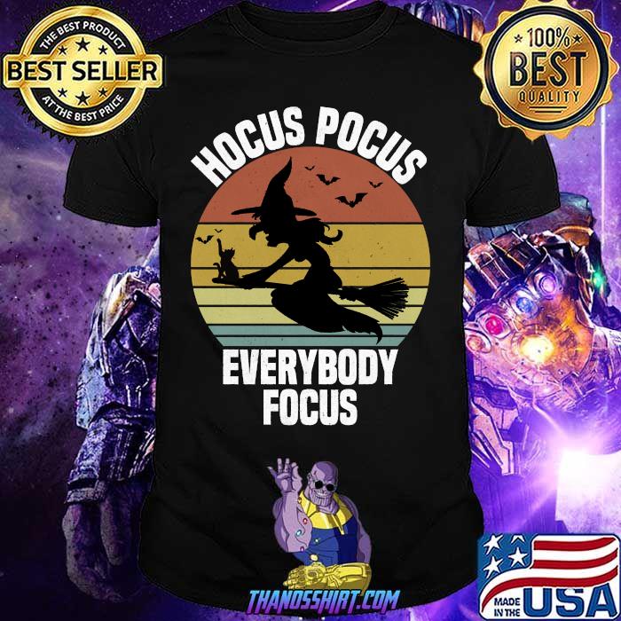 Hocus Pocus Everybody Focus Witch 