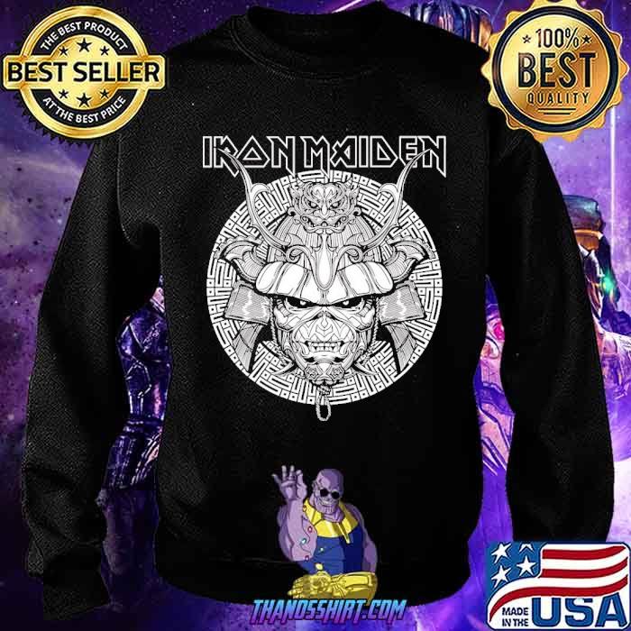 Iron Maiden Samurai Graphic White shirt 