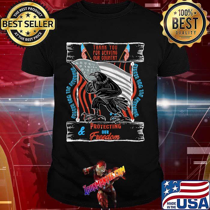 Military T-Shirt for Veterans Patriots 