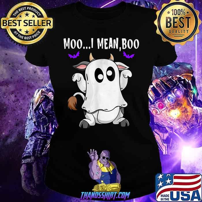 Mean Boo Ghost Cow Ghost Halloween 