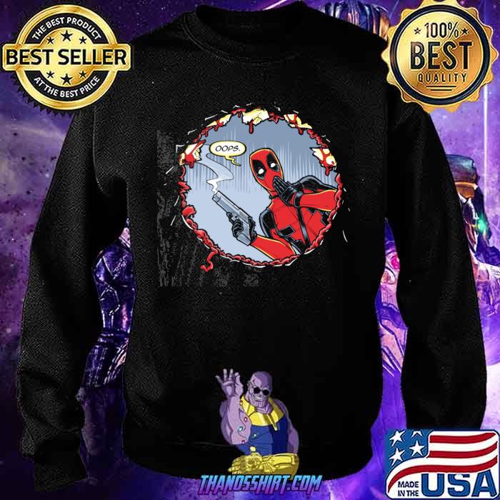 Oops deadpool avengers shirt 