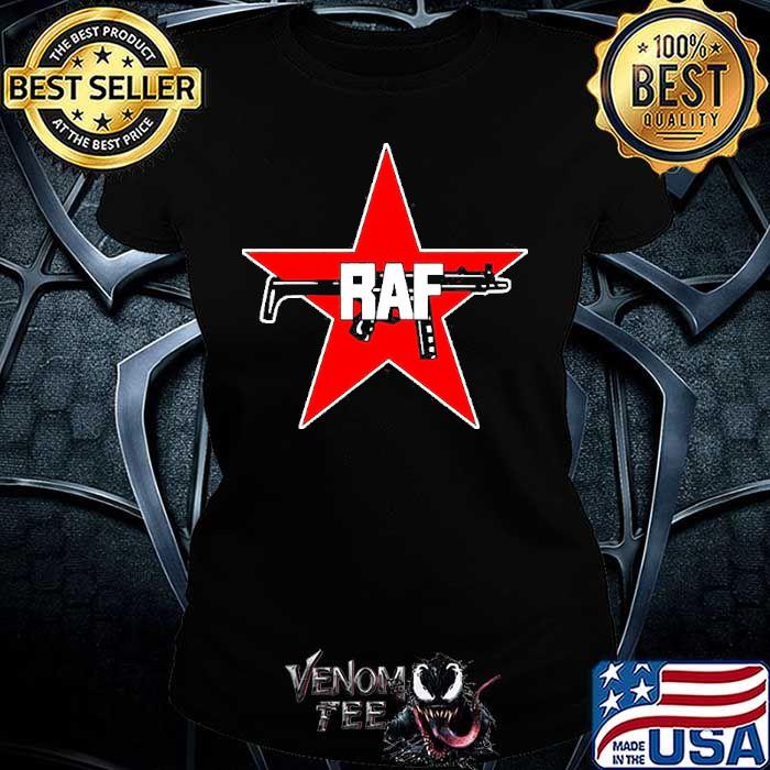 RAF Red Army Faction red star and gun 