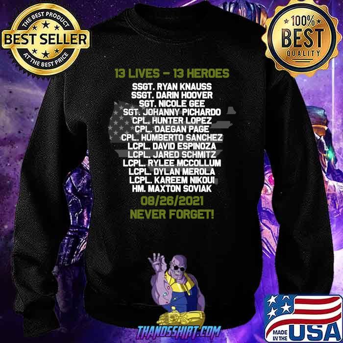 Fallen Soldiers 13 Heroes T-Shirt 