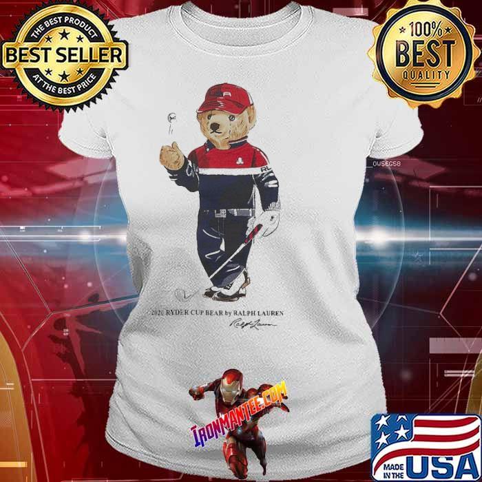 Team Usa Polo Ralph Lauren 21 Ryder Cup Bear Shirt Ironmantee