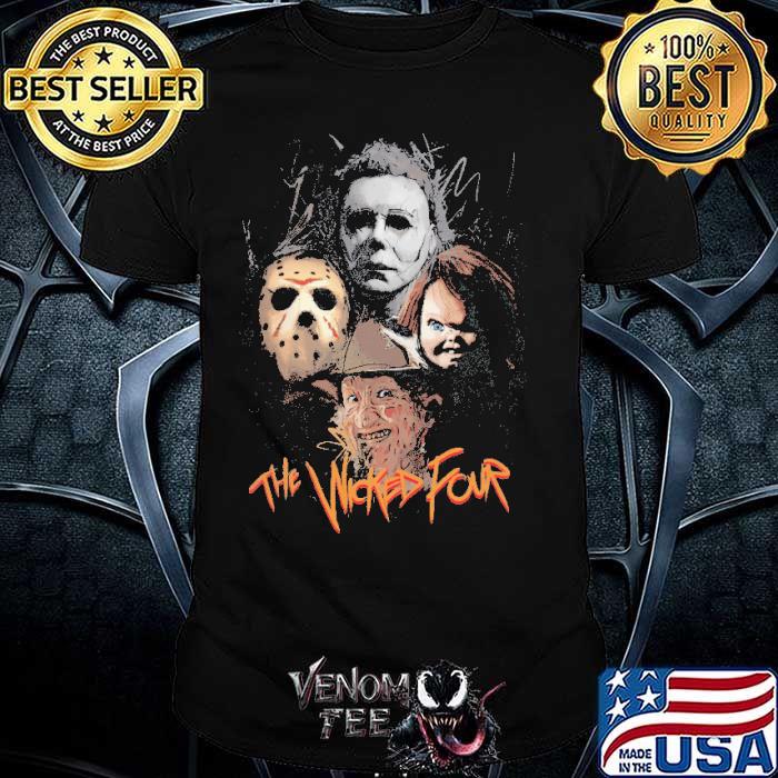 Freddy Kruger and Leatherface shirt 