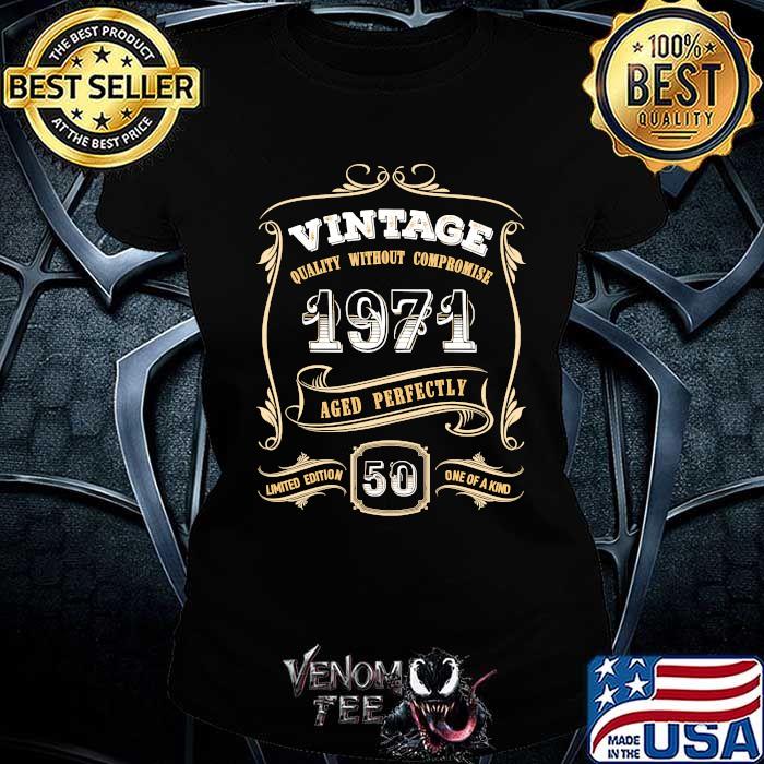 50th Birthday Gift Gold Vintage 1971 