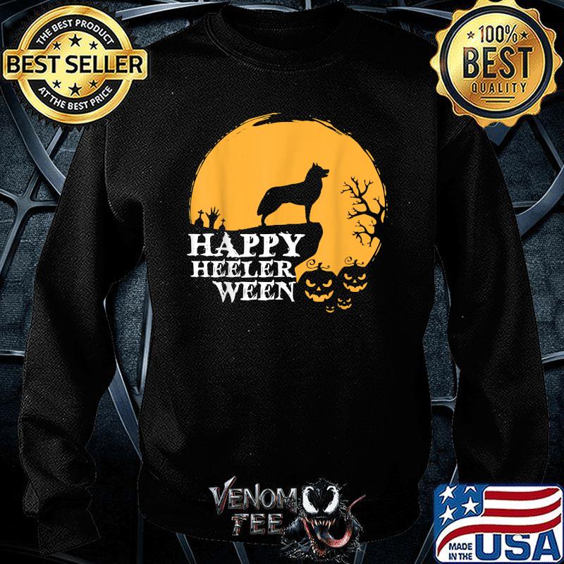 Blue Heeler Happy Halloween T-Shirt 