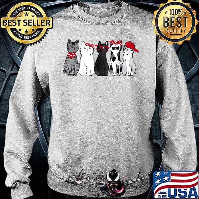 cat family - cat lover vintage graphic 