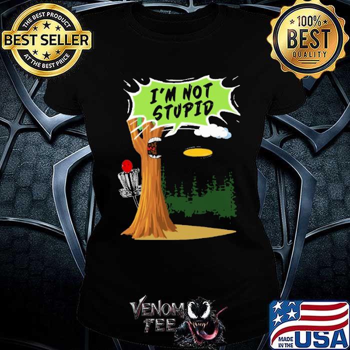 DISC GOLF L1 I'm Not Stupid Tree Shirt 