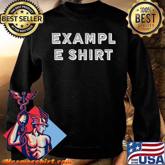 white t shirt example