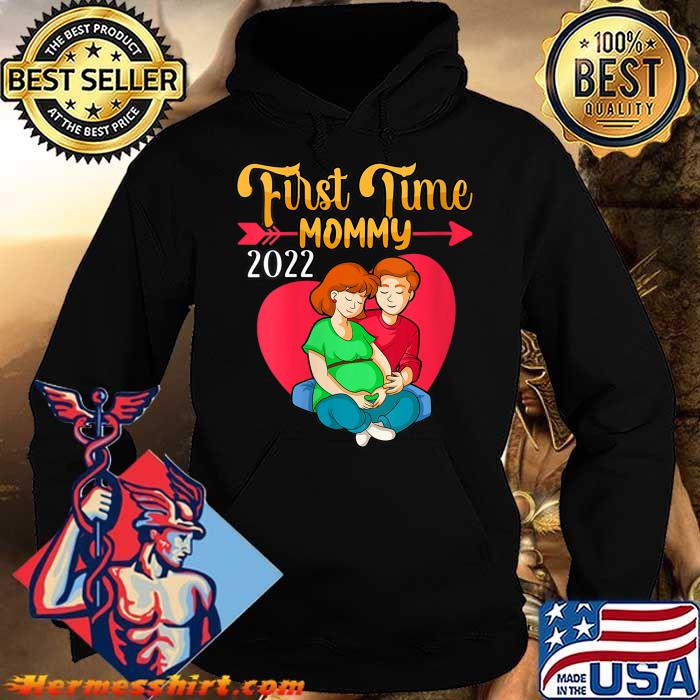 First time mommy 2022 baby reveal promoted mom tshirt  hermesshirt First time mommy 2022 baby reveal promoted mom tshirt  hermesshirt