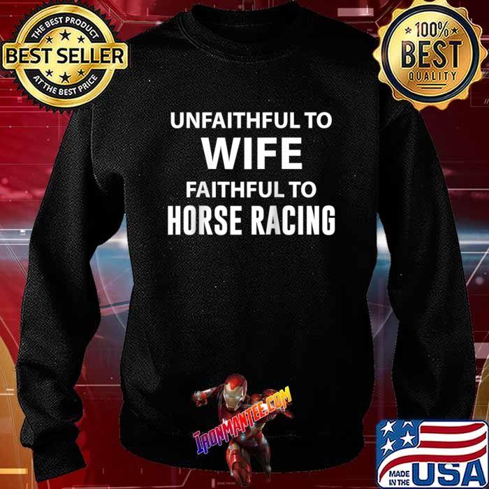Horse Racing Lover Funny Couple Sports 