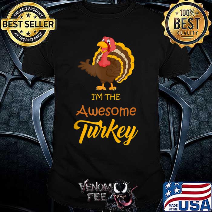Awesome Turkey Thanksgiving Family Men 