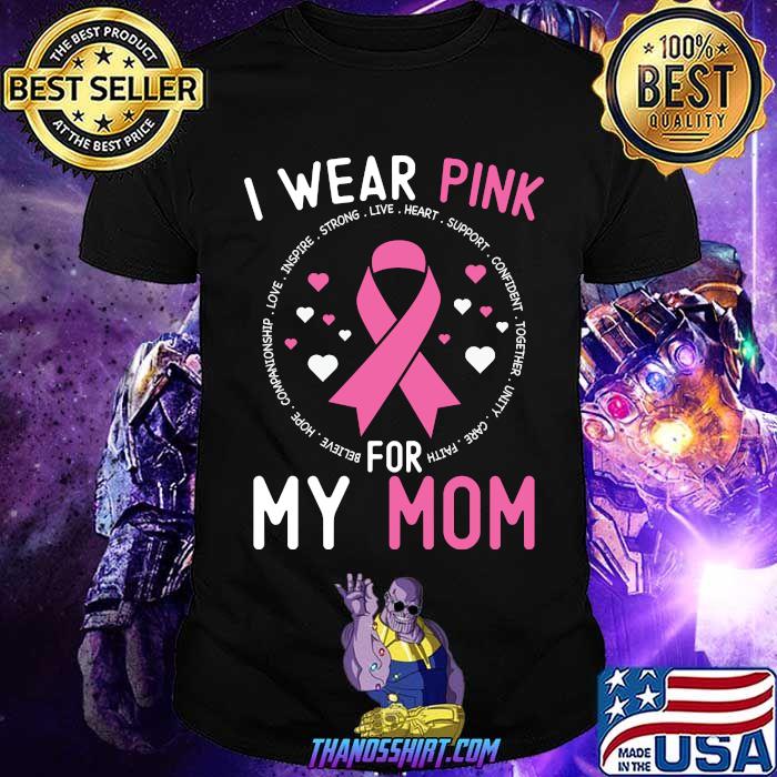 My Mom Breast Cancer Awareness T-Shirt 