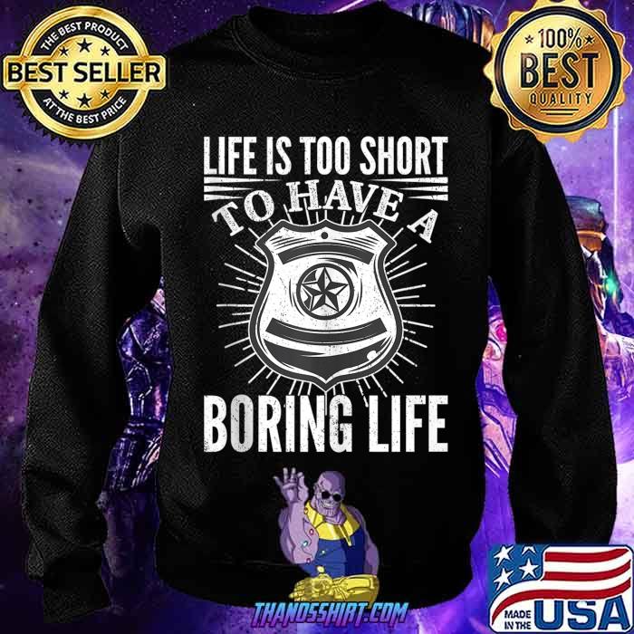 Boring Job Police Officer T-shirt 