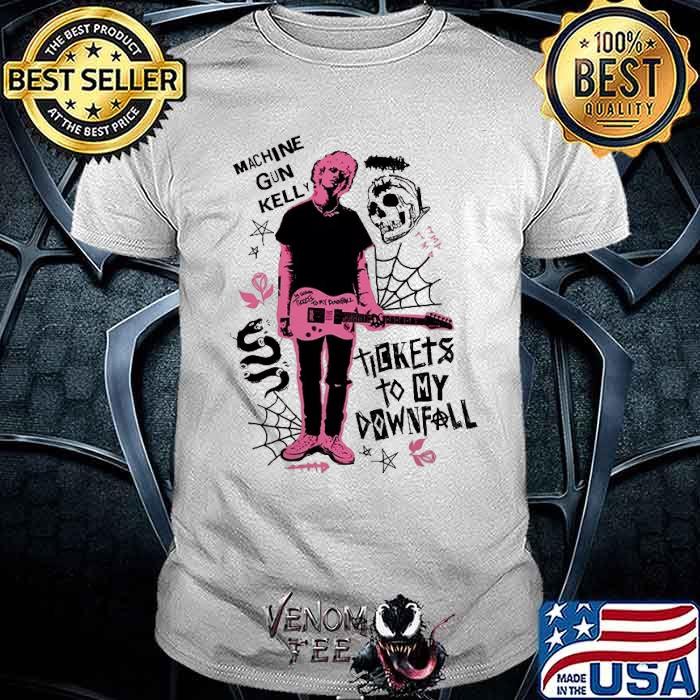 mgk shirt tickets to my downfall