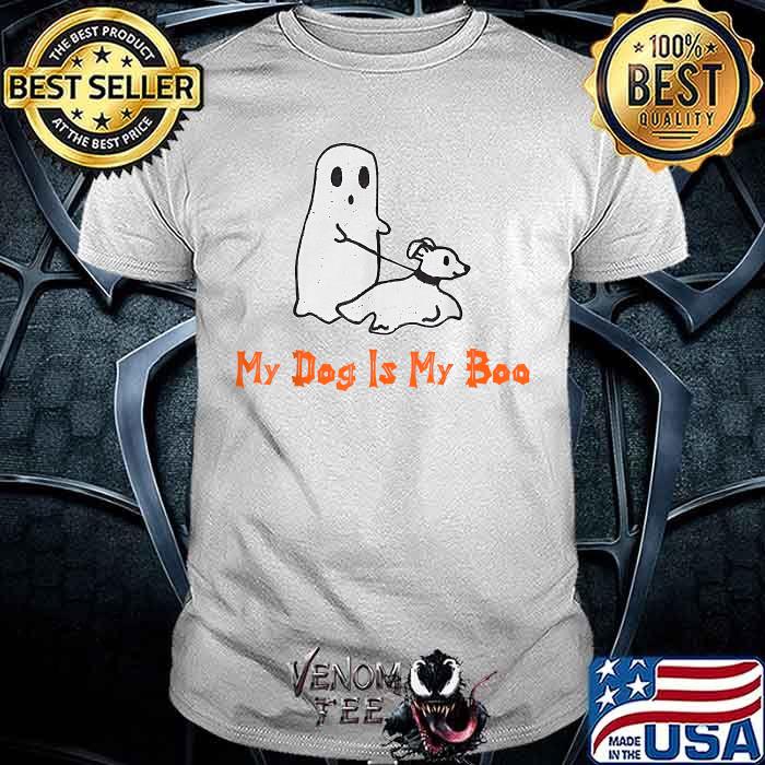 My Dog Is My Boo Ghost Halloween Dog 
