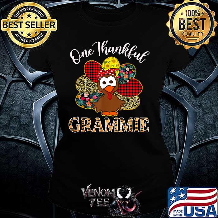 One Thankful Grammie Shirt, Turkey 