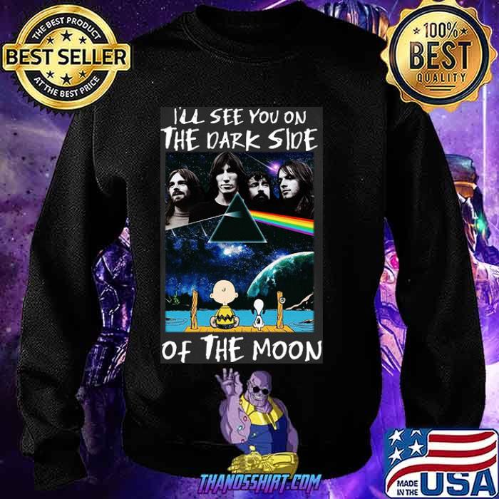 Moon Snoopy and charlie brown Shirt 
