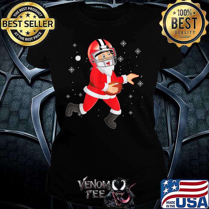 Santa Playing Football Christmas Boy 