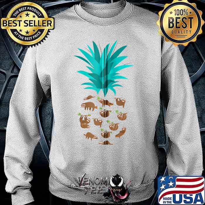 Sloth Pineapple Tropical Animal Lover 