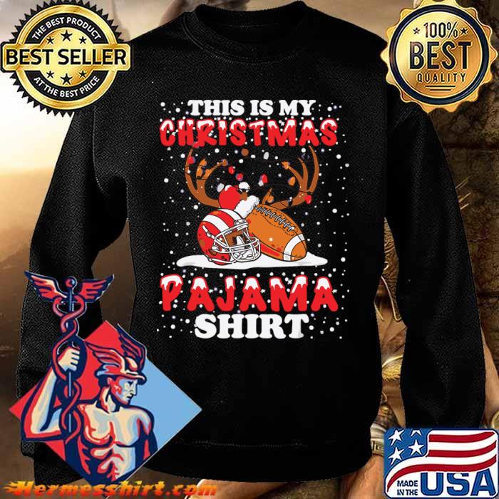 This Is My Christmas Pajama Football 