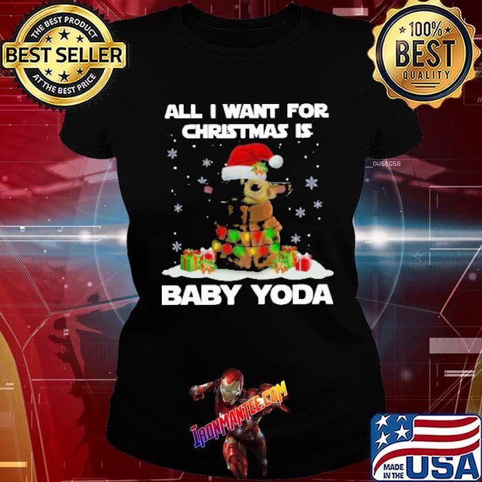 Venomtee All I Want For Christmas Is Baby Yoda Santa Gift Shirt Duanttlonghauvn News