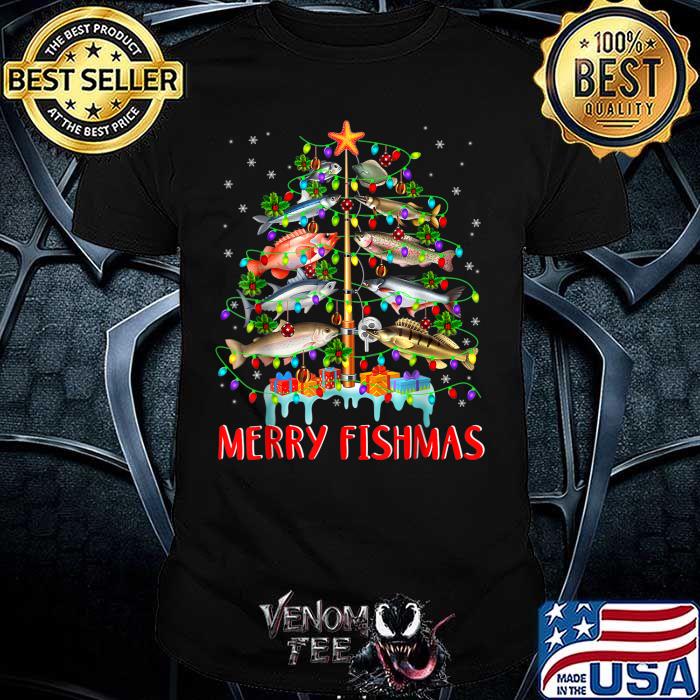 Awesome merry Fishmas Funny Fishing 