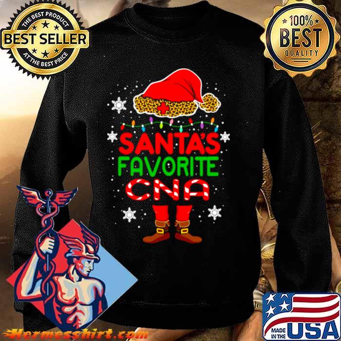 Favorite CNA Christmas Sweater T shirt 