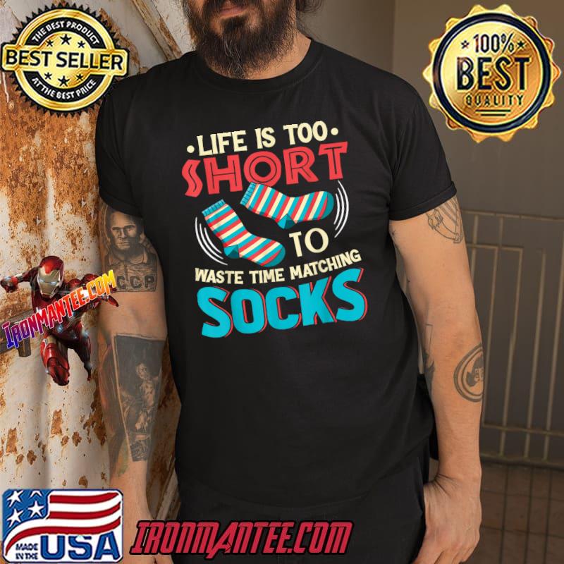 To Waste Time Matching Socks T-Shirt 