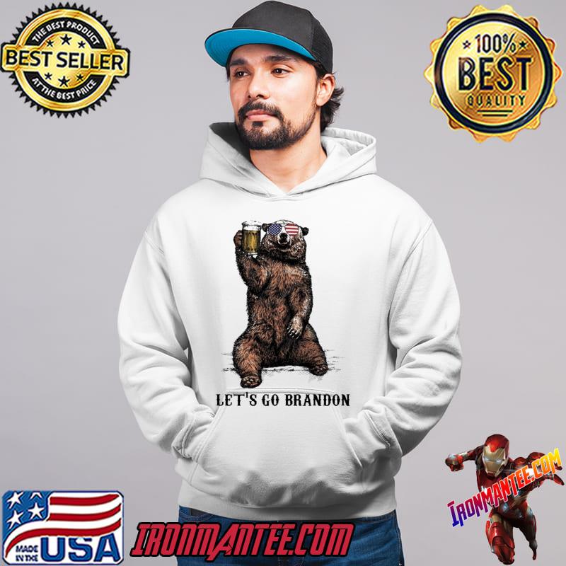 bear drinking beer shirt