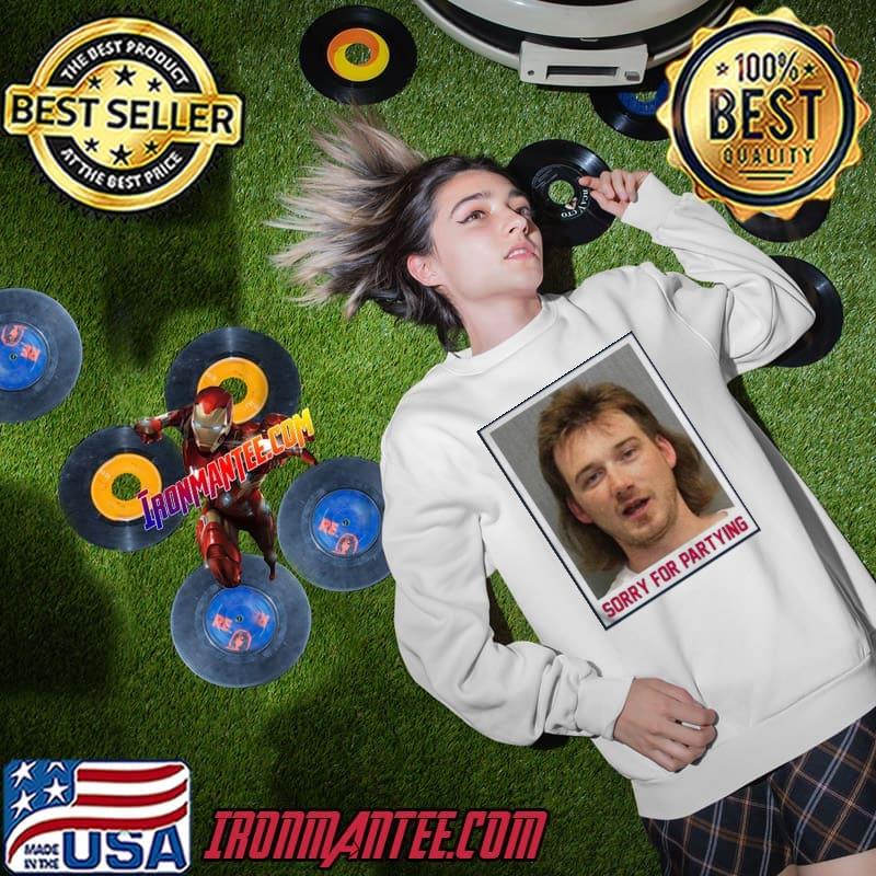 Morgan Wallen sorry for partying shirt 