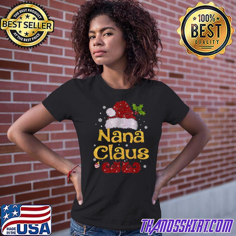 Nana Claus Shirt Christmas Pajama 