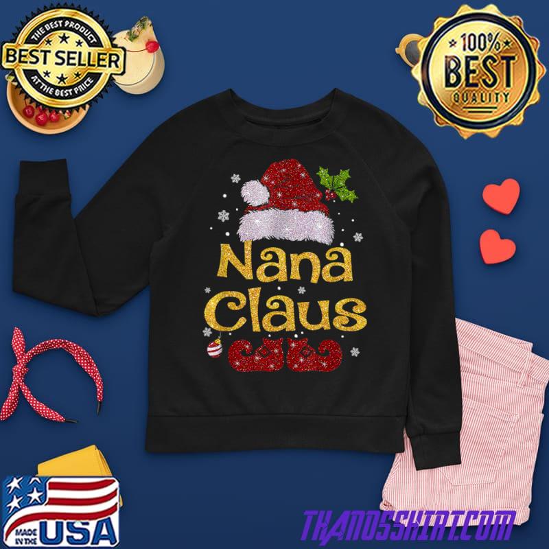 Nana Claus Shirt Christmas Pajama 
