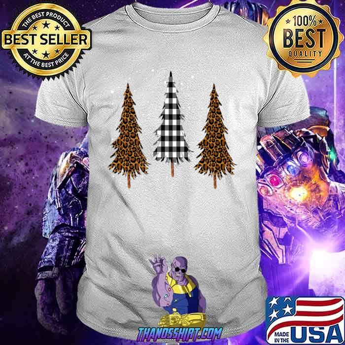 Nice christmas Tree Buffalo Plaid Red 