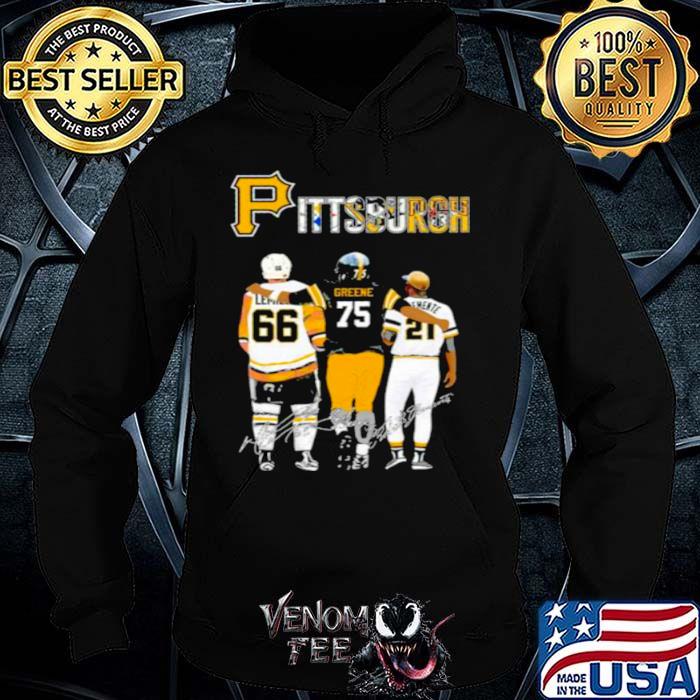 Nice pittsburgh Sport Team Mario Lemieux and Kevin Greene and Roberto