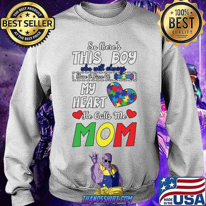Official piece Of My Heart Mom Son 