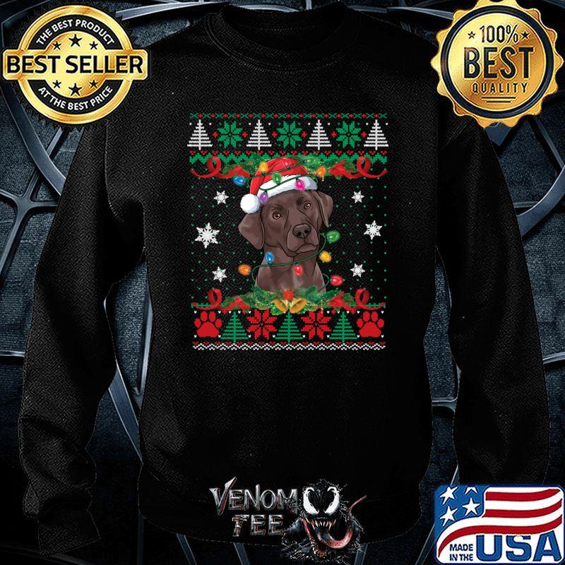 Premium chocolate Labrador Christmas 
