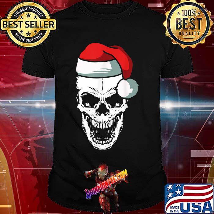 skull santa shirt